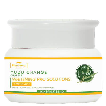 Plantnery, Plantnery Yuzu Orange Sleeping Mask 50 g ,Plantnery Yuzu Orange  รีวิว, Plantnery Yuzu OrangeOrange Sleeping Mask 50 g , Plantnery สลีปปิ้งมาส์ก,Plantnery Yuzu Orange Sleeping Mask,plantnery ส้มยูซุ,ผิวขาวกระจ่างใส,